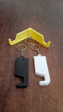 2 in 1 plastic keychain mobile stand 1pc