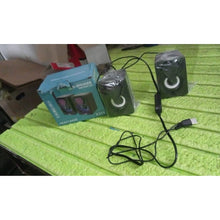 13359 plug n play desk speaker 2pc