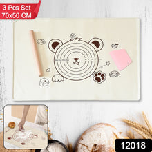 12018 3in1 sili baking mat 70x50cm