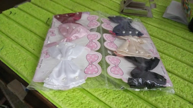 3277 bow tie hair clip 1pc