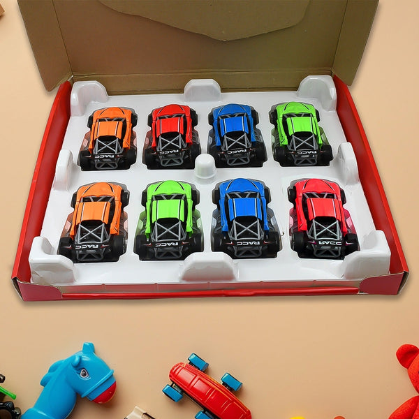 mini pull back racing car widely used by kids children 8 pcs set mix color