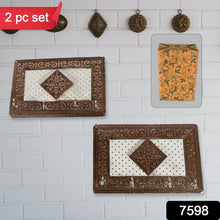 meenakari handicraft wooden keyholder