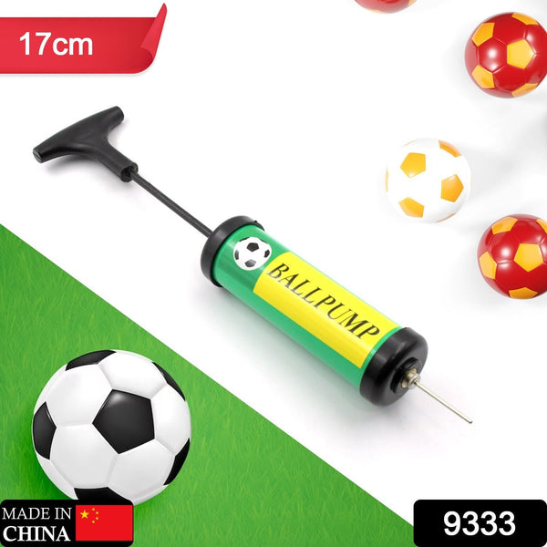 inflator air ball pump soft bouncing ball development kids toy sports plastic pump for soccer basketball football volleyball ball 17 cm