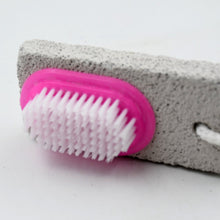 hand and foot brush with pumice stone to remove dead skin callus stone foot scrubber pedicure brush for dead skin