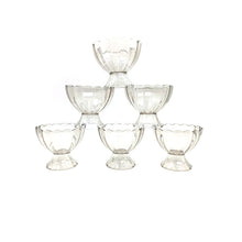6 piece serving dessert bowl set
