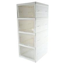 stackable multifunctional storage for clothes foldable drawer shelf basket utility cart rack storage organizer cart for kitchen pantry closet bedroom bathroom laundry 4 layer 1 pc