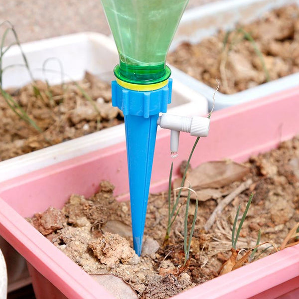 plant watering spikes self watering spikes water dripper for plants adjustable plant watering devices with slow release control valve switch