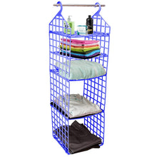 multipurpose 5 layer folding clothes storage racks closet for students wardrobe shelves socks scarf t shirt etc hanging organizer storage holders racks 1