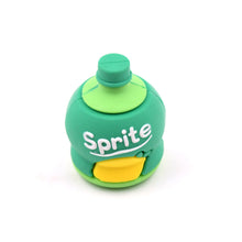 2 in 1 3d cold drink bottle shape rubber pencil sharpener and eraser set stationery for kids school boys girls birthday return gifts 24 pcs set 1 pc