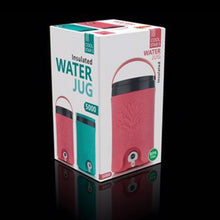 multicolored 5l insulated water jug with handle