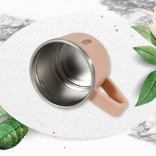 stainless steel vacuum coffee tea cup tea mug hot insulated double wall stainless steel coffee and milk cup with handle easy to carry coffee cup 1 pc