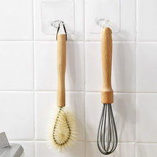 4861 transparent multi function wall storage hooks