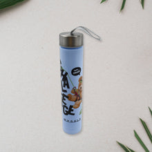 plastic water bottle 3pc set 3 different size bottle high quality water bottle plastic water bottle bpa free leak proof cartoon printed design for kids school for fridge office sports school gym yoga 3 pc set 1