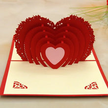 3d pop up greeting card 1 pc birthday love christmas 3