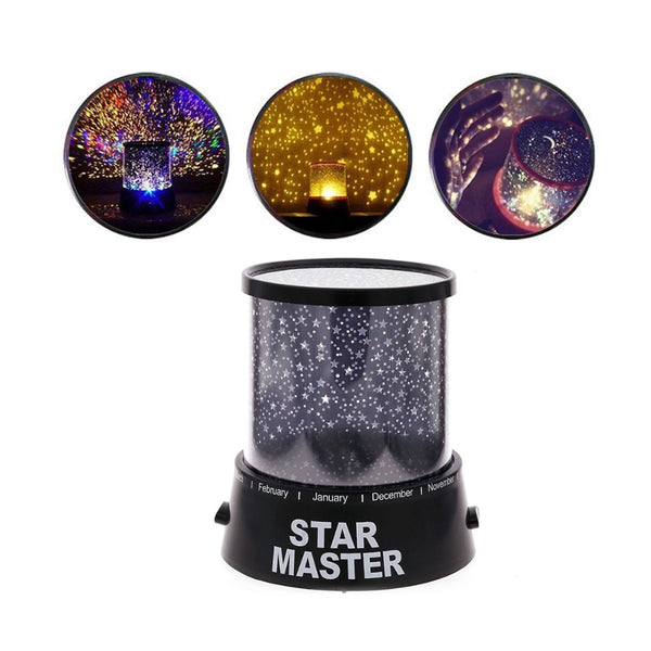 star night light projector lighting usb lamp led projection led night battery cable not included