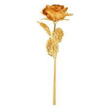 luxury gold plated golden rose valentines day gift