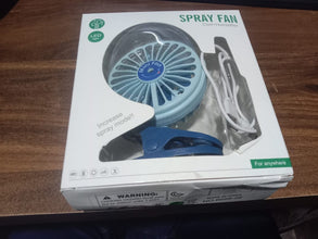 portable clip on fan with 360 rotation
