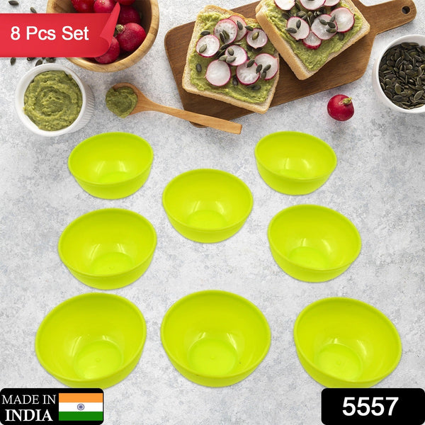 round plastic bowl 8pcs