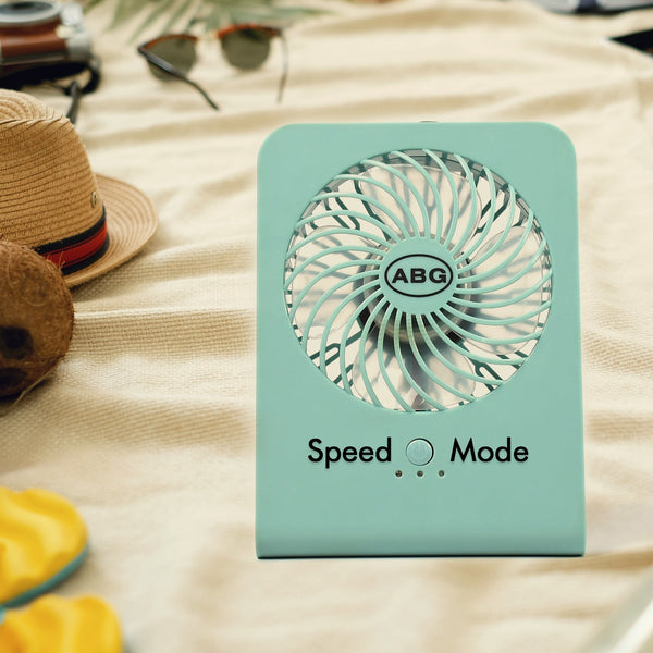 portable desk fan 3 step speed setting