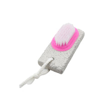 hand and foot brush with pumice stone to remove dead skin callus stone foot scrubber pedicure brush for dead skin