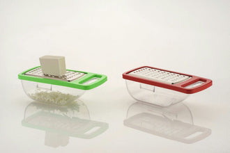cheese grater slicer chopper with stainless steel blades 1