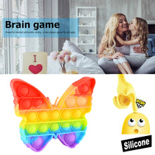 pop fidget toy push pop bubble fidget sensory toy for kids and adults fidget popper stress reliever sensory fidget poppers butterfly car shape 1 pc
