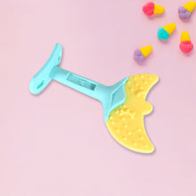 silicone teether non toxic sunflower and moon shape