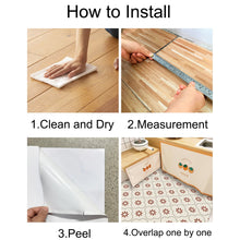 peel and stick floor tiles kitchen bathroom backsplash sticker detachable waterproof diy tile stickers for wall decoration tiles home decoration 8x8 inch 10 pcs set