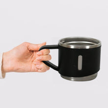 stainless steel vacuum coffee tea cup tea mug hot insulated double wall stainless steel coffee and milk cup with handle easy to carry coffee cup 1 pc