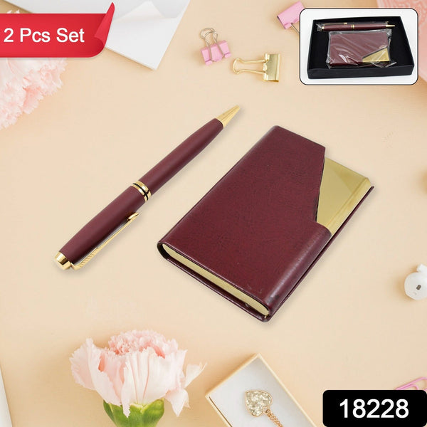 professional card case pen set
