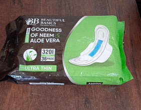 0982 aloevera sanitary pads 36pads