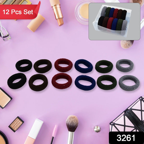 3261 tyre shape hair bands 12pc