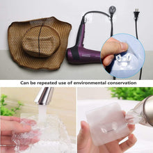 4861 transparent multi function wall storage hooks