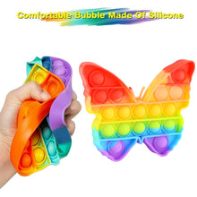 pop fidget toy push pop bubble fidget sensory toy for kids and adults fidget popper stress reliever sensory fidget poppers butterfly car shape 1 pc