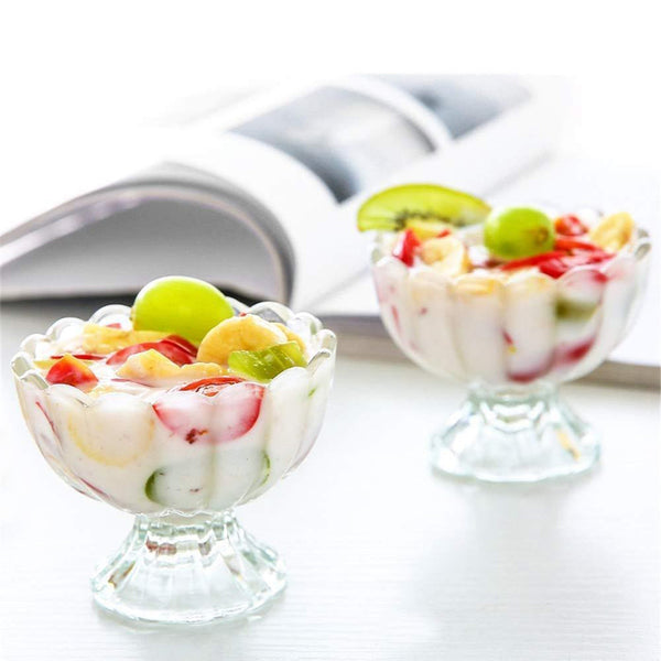 6 piece serving dessert bowl set