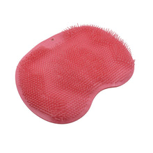 silicone bath massage scrubber