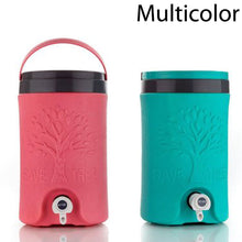 multicolored 5l insulated water jug with handle