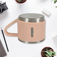 stainless steel vacuum coffee tea cup tea mug hot insulated double wall stainless steel coffee and milk cup with handle easy to carry coffee cup 1 pc