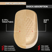 medium 1 pairs silicone heel pads shoes insole