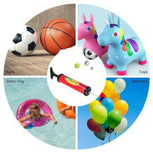 plastic pump for inflating balls 24cm inflatable ball development toy