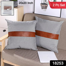 18253 pillow cover 2pc 20x20 inch