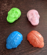 pull back skull toy kids