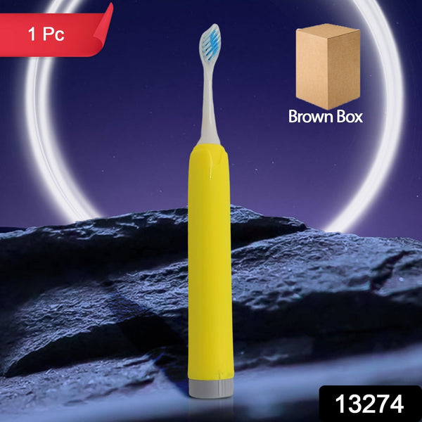 adult waterproof electric toothbrush 1 head battery operated toothbrush 1 pc battery not included mix color