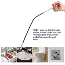 1634 metal wire brush sink cleaning hook sewer dredging device 1