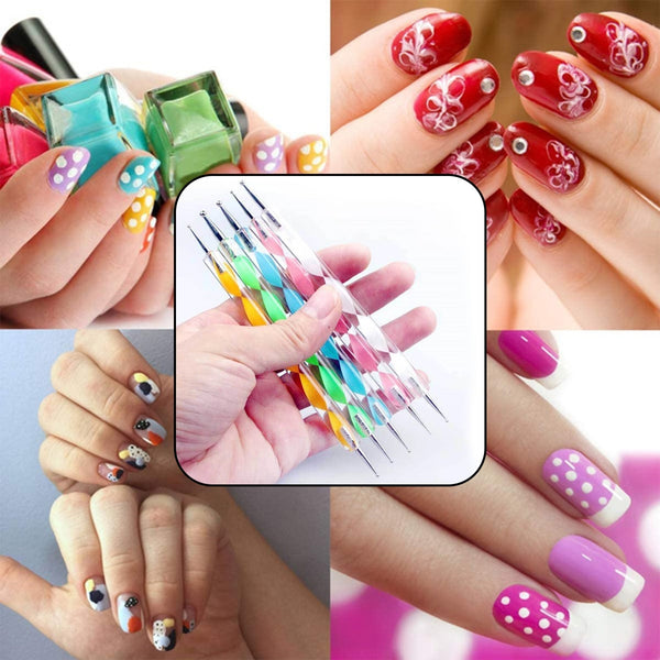 6020 nail art point pen and set used by womena s and ladies for their fashion purposes