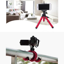 portable mini octopus tripod stand with phone holder for live selfie mobile phone portable and adjustable stent