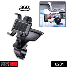 6281 car mobile phone holder mount stand with 360 degree stable one hand operational compatible with car dashboard 2