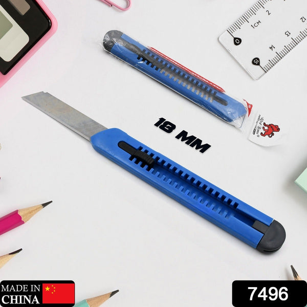 7496 multi use iron cutter cutting blade and precision knife blade utility knife heavy duty industrial cutter knife 18mm