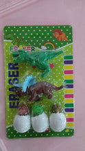 18030 3d dinosaur eraser 5pc no8