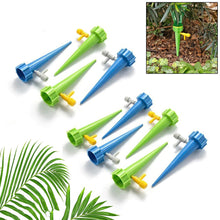 plant watering spikes self watering spikes water dripper for plants adjustable plant watering devices with slow release control valve switch 2